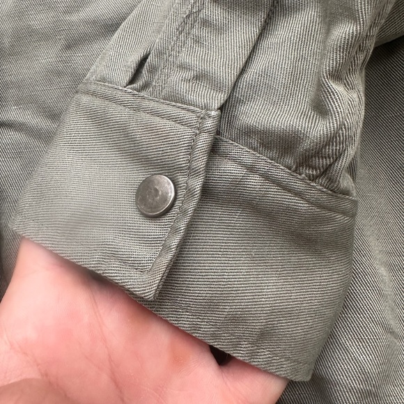 Rails Collins Sage Lightweight Jacket Anorak Full Zip Military Women’s Medium - Picture 12 of 12